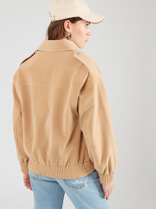 TOPSHOP TOPSHOP Prijelazna jakna 'EVELYN'  taupe siva