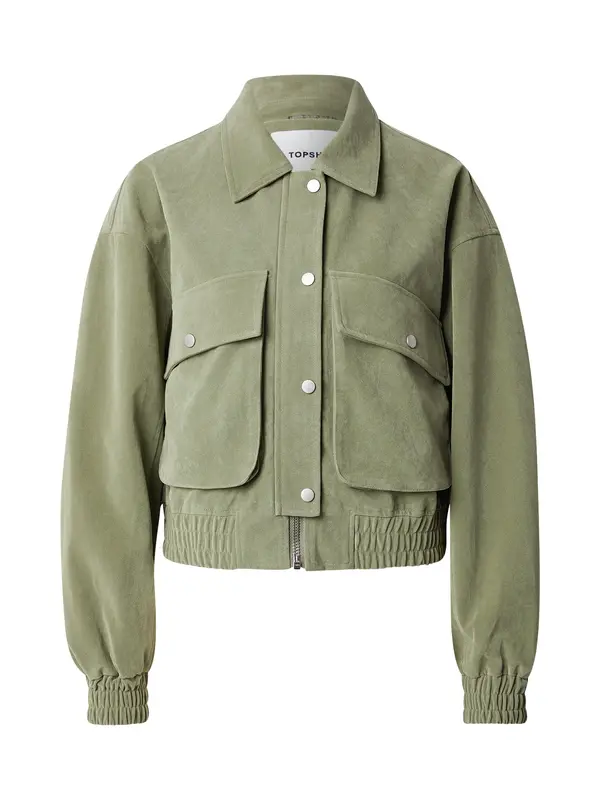TOPSHOP TOPSHOP Prijelazna jakna 'ISABELLA'  pastelno zelena