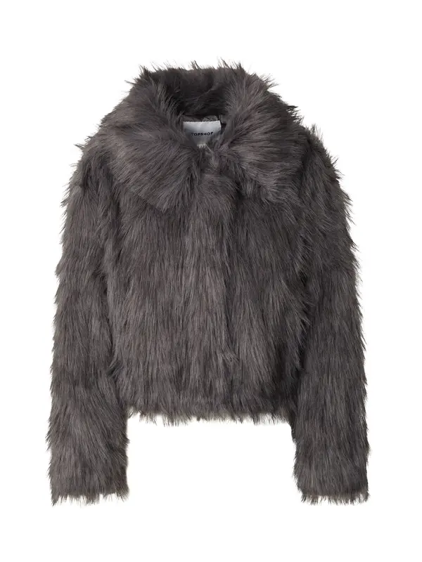 TOPSHOP TOPSHOP Prijelazna jakna 'JULIAN'  siva