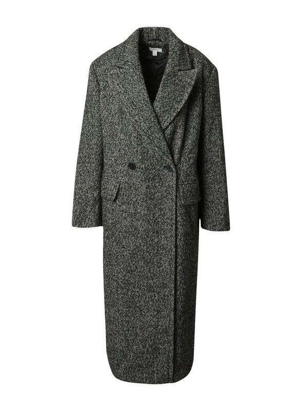 TOPSHOP TOPSHOP Prijelazni kaput  crna / bijela