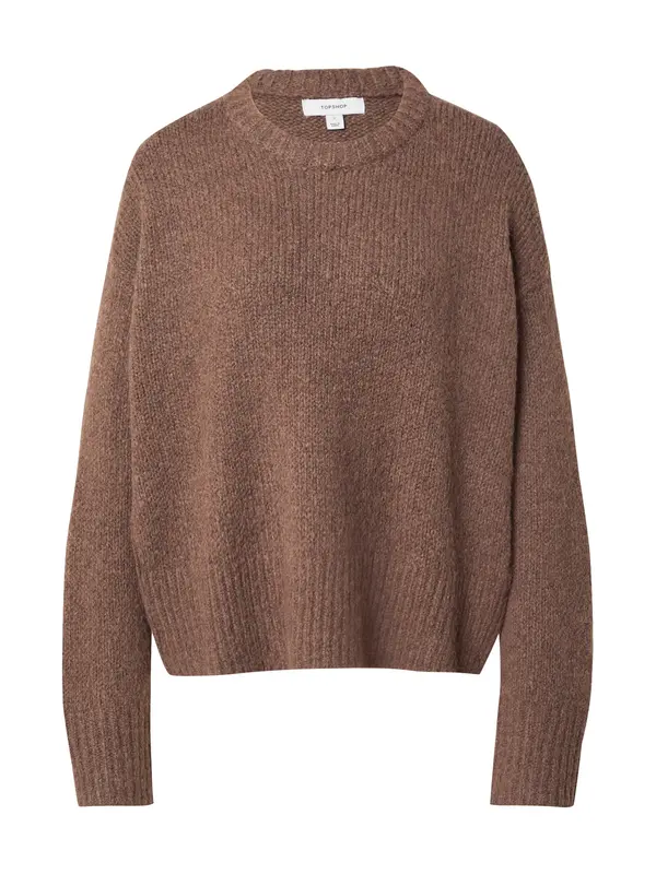 TOPSHOP TOPSHOP Pulover 'ULTIMATE'  čokolada