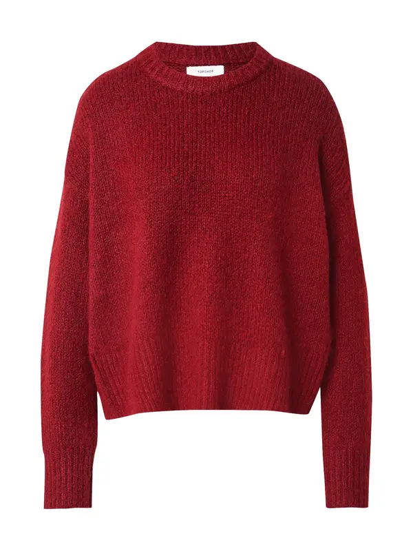 TOPSHOP TOPSHOP Pulover 'Ultimate'  crvena