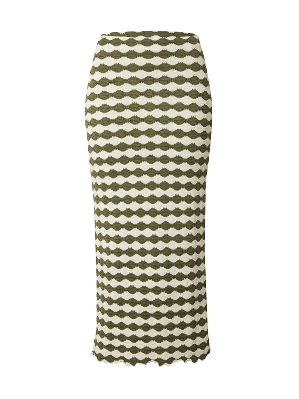 TOPSHOP TOPSHOP Suknja  bež / maslinasta