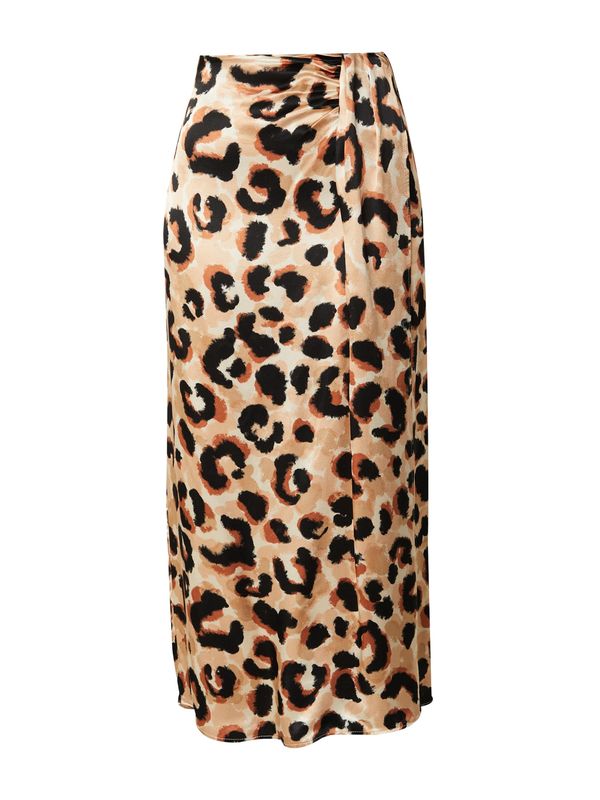 TOPSHOP TOPSHOP Suknja  boja pijeska / sivkasto bež / hrđavo smeđa / crna