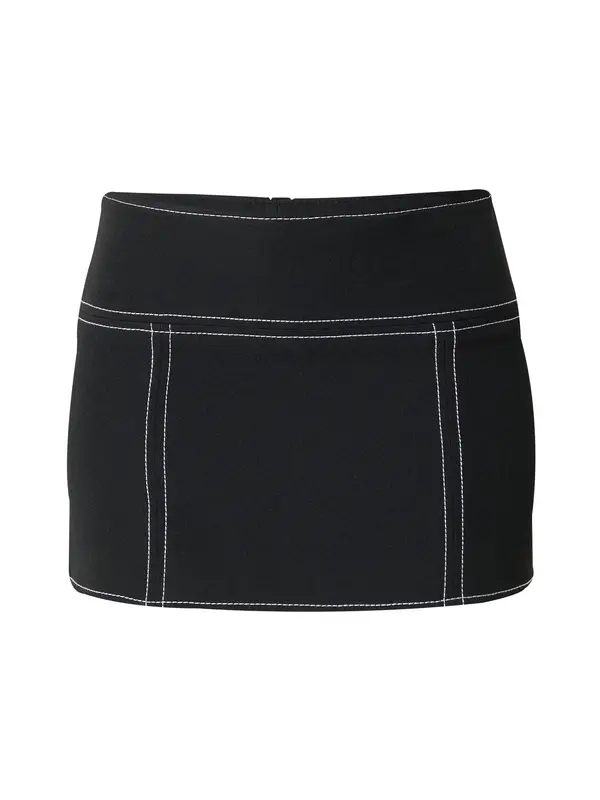 TOPSHOP TOPSHOP Suknja  crna / bijela