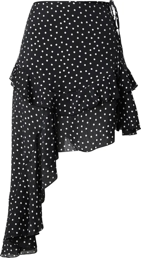 TOPSHOP TOPSHOP Suknja 'MINNA'  crna / bijela