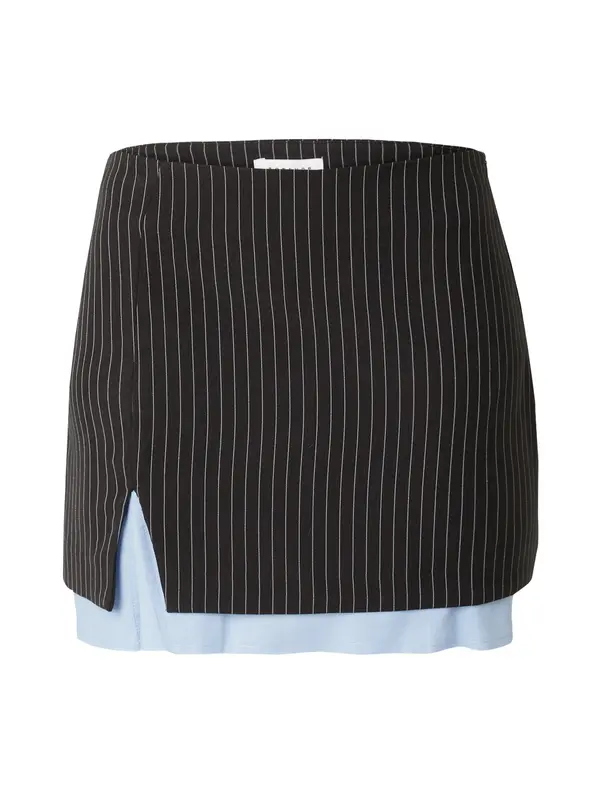 TOPSHOP TOPSHOP Suknja  svijetloplava / crna / bijela