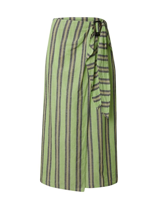 TOPSHOP TOPSHOP Suknja  tamo siva / zelena / narančasta