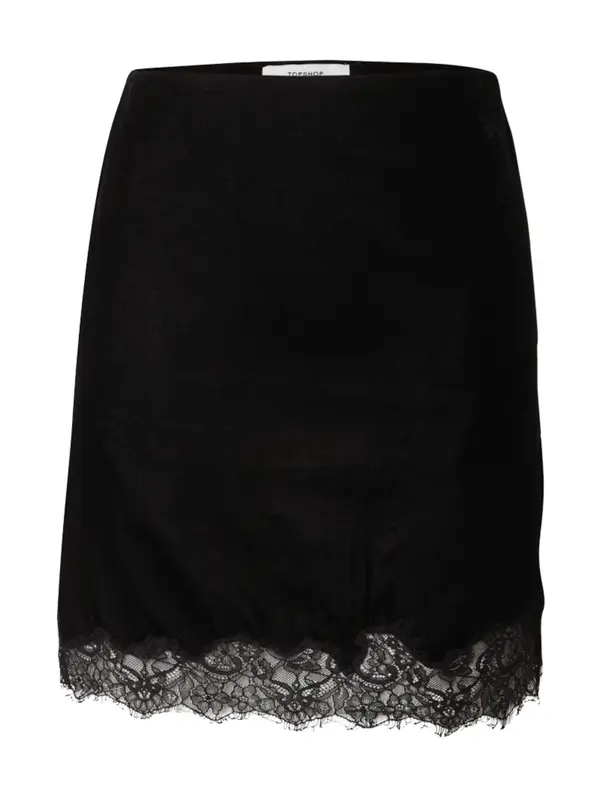 TOPSHOP TOPSHOP Suknja 'VELLA'  crna