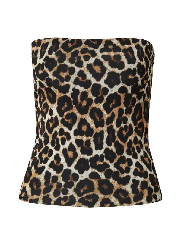TOPSHOP TOPSHOP Top  boja pijeska / smeđa / crna