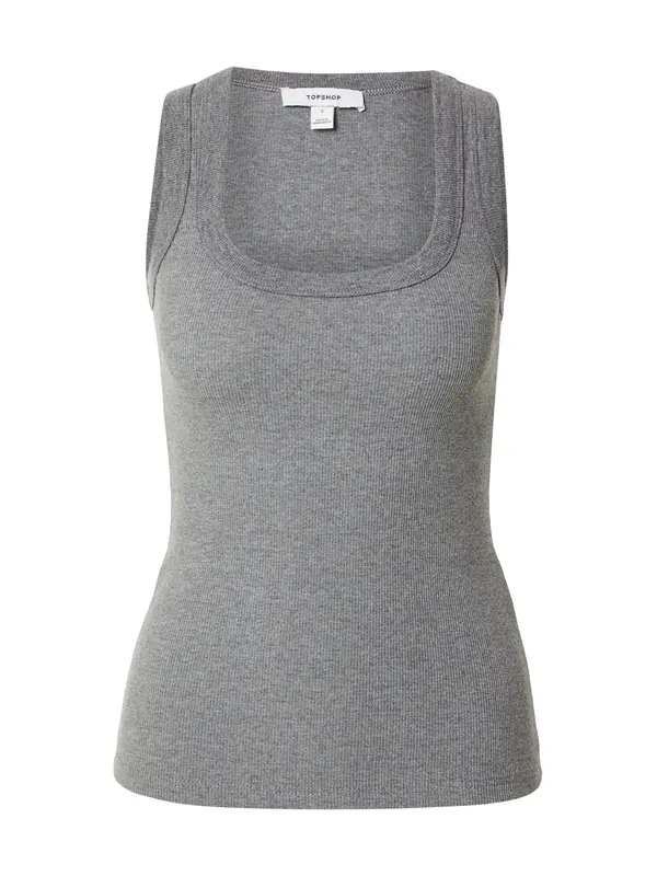 TOPSHOP TOPSHOP Top 'HONEY'  tamo siva