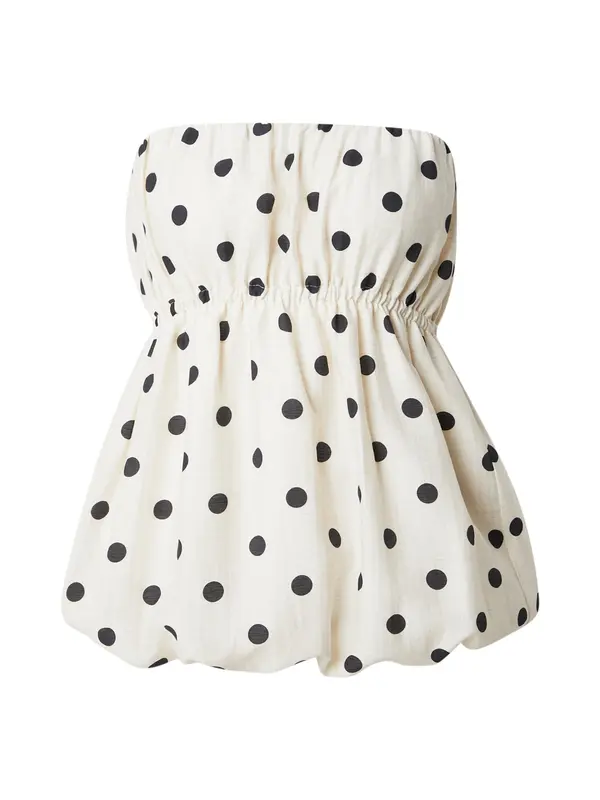 TOPSHOP TOPSHOP Top 'LINA'  crna / bijela
