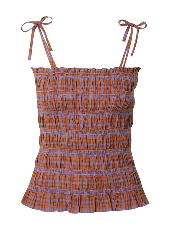 TOPSHOP TOPSHOP Top  ljubičasta / krvavo crvena / hrđavo crvena