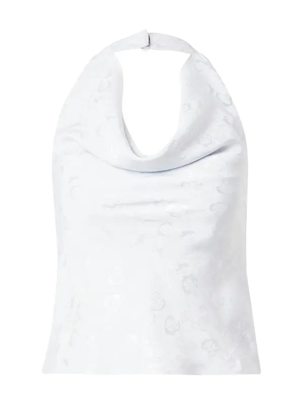 TOPSHOP TOPSHOP Top  pastelno plava / srebro