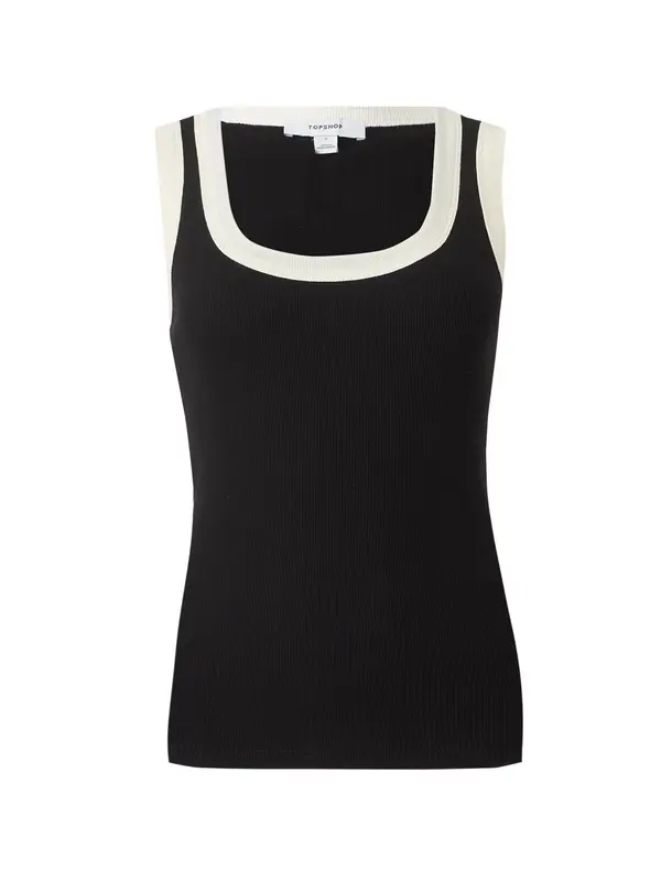TOPSHOP TOPSHOP Top 'RAJA'  crna / bijela