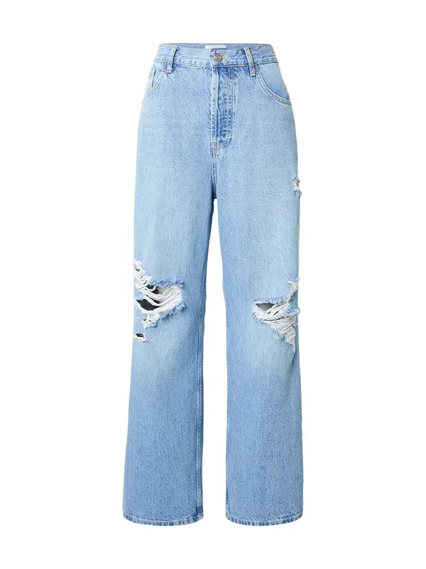 TOPSHOP TOPSHOP Traperice 'COLUMN'  svijetloplava
