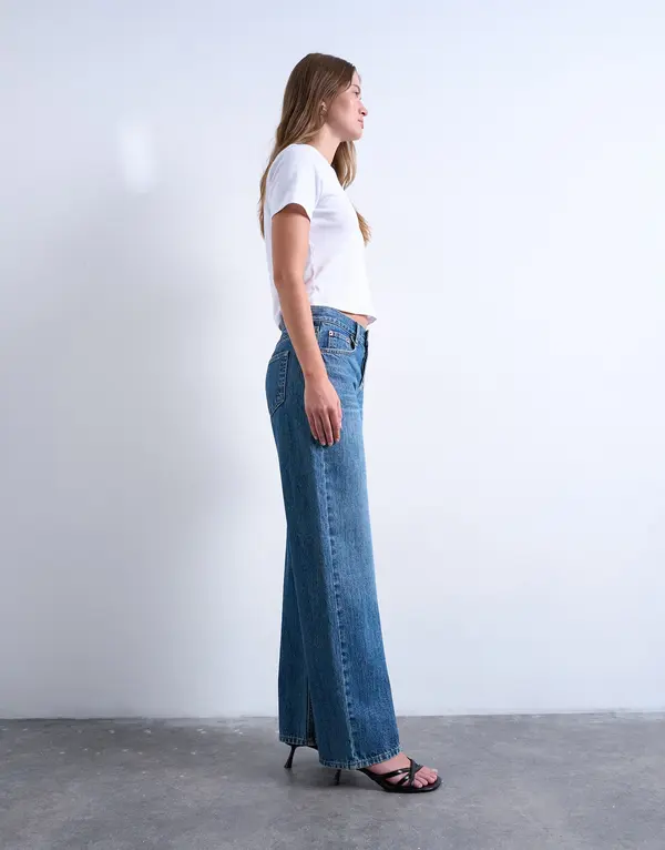 TOPSHOP TOPSHOP Traperice 'EMBER'  plavi traper