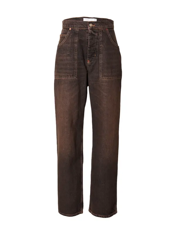 TOPSHOP TOPSHOP Traperice 'Gold Rush'  smeđa