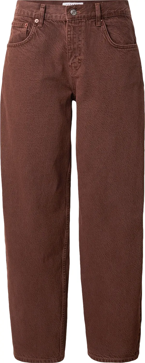TOPSHOP TOPSHOP Traperice 'LOWRIE'  čokolada