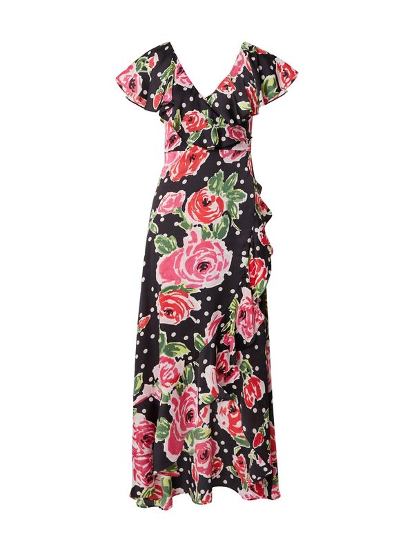 TOPSHOP TOPSHOP Večernja haljina  ružičasta / crvena / crna / prljavo bijela