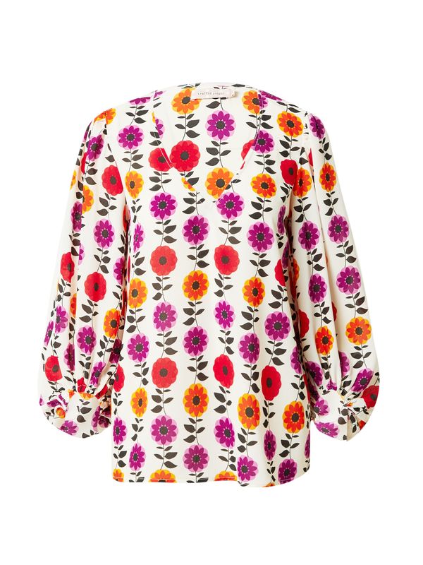 Traffic People Traffic People Bluza 'Mollie'  ljubičasta / narančasta / crvena / bijela