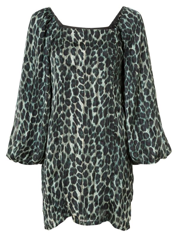 Traffic People Traffic People Haljina 'Dolce'  bež / zelena / tamno zelena