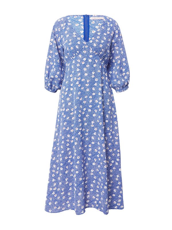 Traffic People Traffic People Haljina 'Gloria'  plava / narančasta / bijela