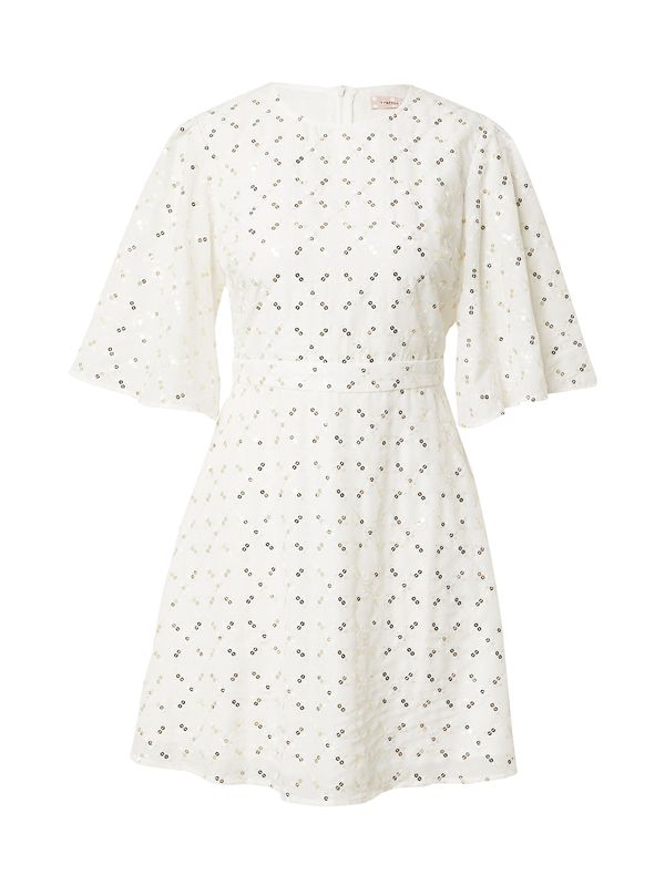 Traffic People Traffic People Haljina 'Misty'  zlatna / bijela