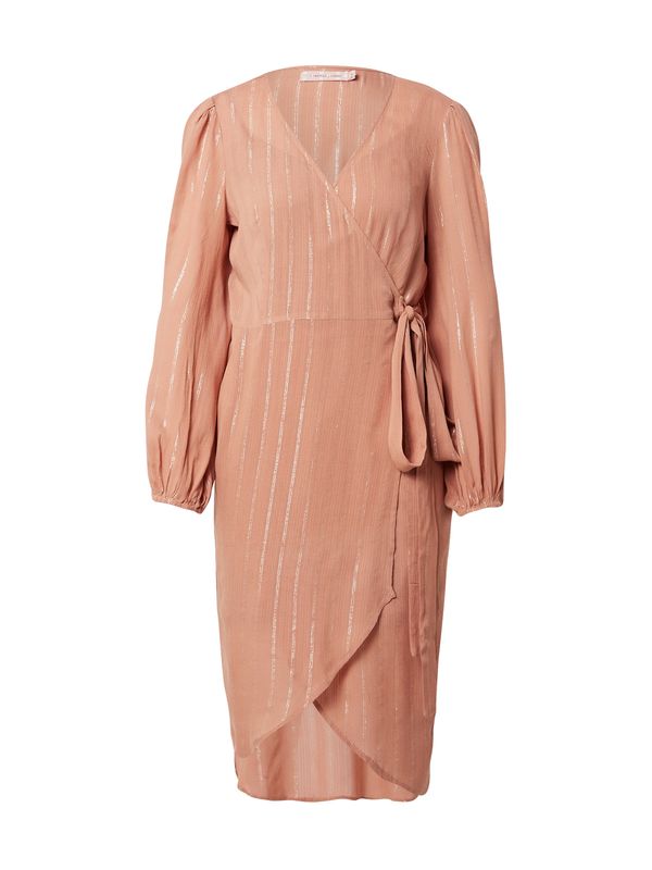 Traffic People Traffic People Haljina 'Shrimp'  svijetlosmeđa / srebro