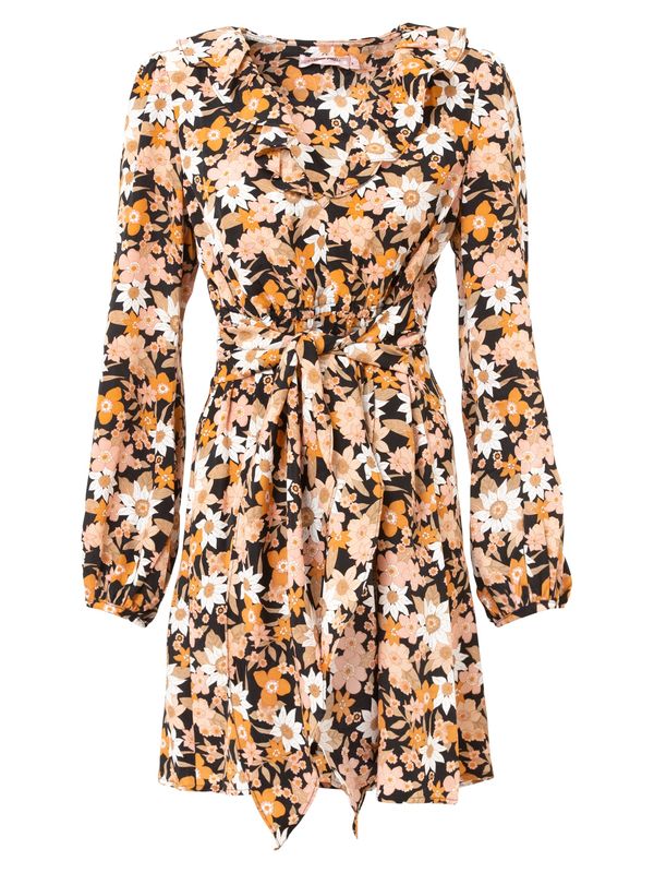 Traffic People Traffic People Haljina 'Trope'  svijetlobež / zlatno žuta / roza / crna