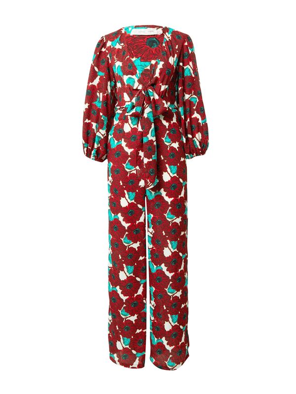 Traffic People Traffic People Kombinezon 'Betsy'  žad / crvena / bordo / svijetla bež