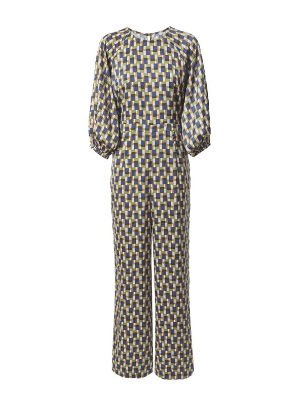 Traffic People Traffic People Kombinezon 'Charlie'  mornarsko plava / maslinasta / narančasta / bijela