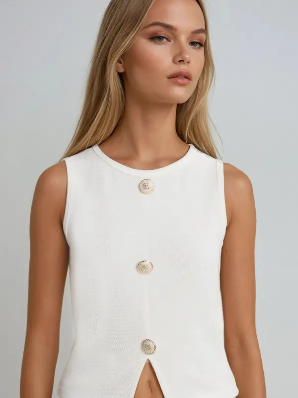 Trend Alaçatı Stili Trend Alaçatı Stili Top  bijela