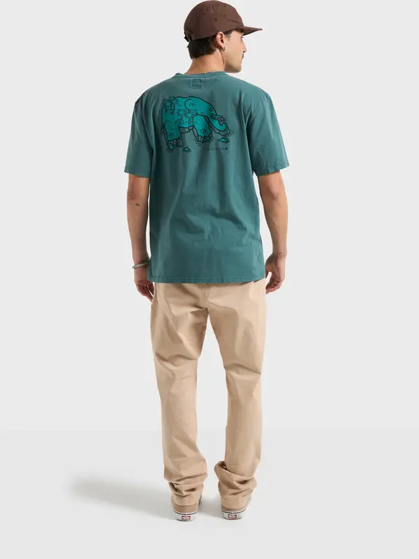 Trendsplant Trendsplant Majica ' ISLAND '  plava