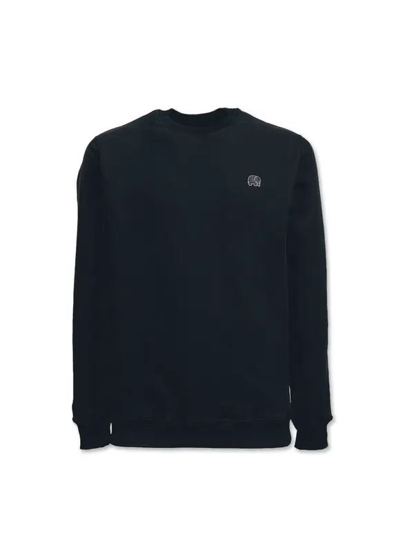 Trendsplant Trendsplant Sweater majica ' ESSENTIAL '  crna