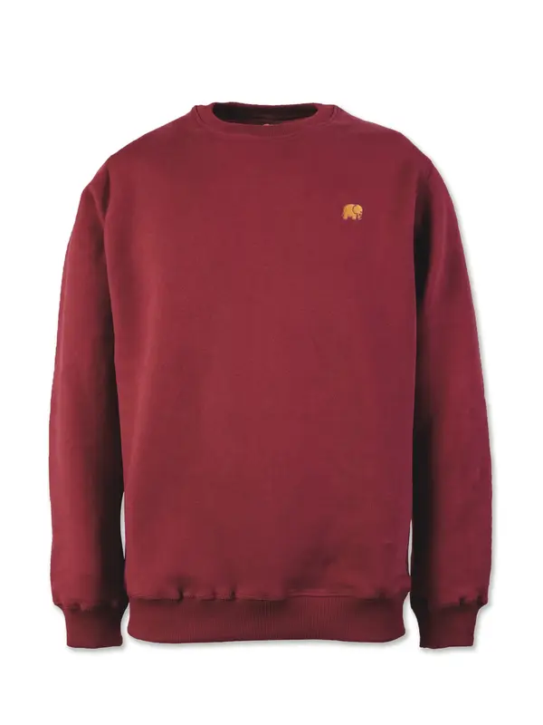Trendsplant Trendsplant Sweater majica ' ESSENTIAL '  crvena