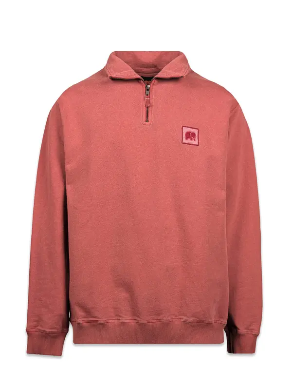Trendsplant Trendsplant Sweater majica ' SAUCE LOOPBACK '  crvena