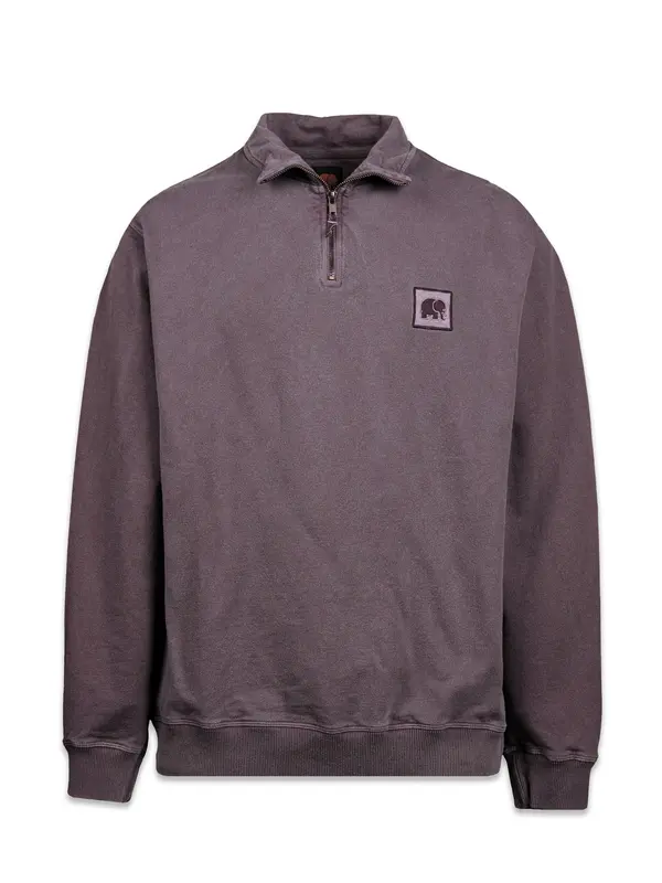 Trendsplant Trendsplant Sweater majica ' SAUCE LOOPBACK '  purpurna