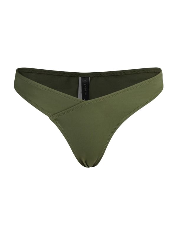 Trendyol Trendyol Bikini donji dio 'Briefs'  zelena