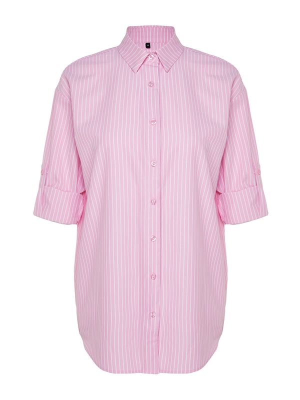 Trendyol Trendyol Bluza  roza / prljavo bijela