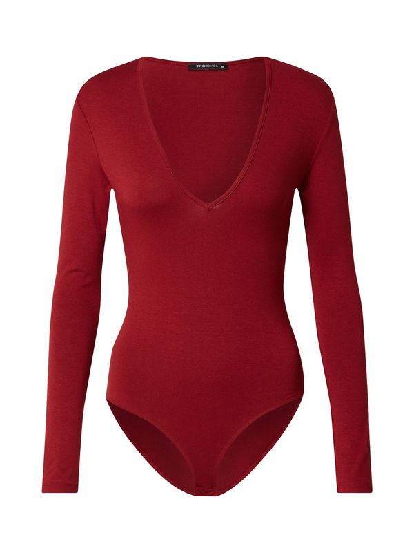 Trendyol Trendyol Bodi majica  crvena