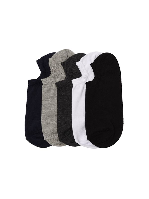 Trendyol Trendyol Čarape  antracit siva / siva melange / crna / bijela