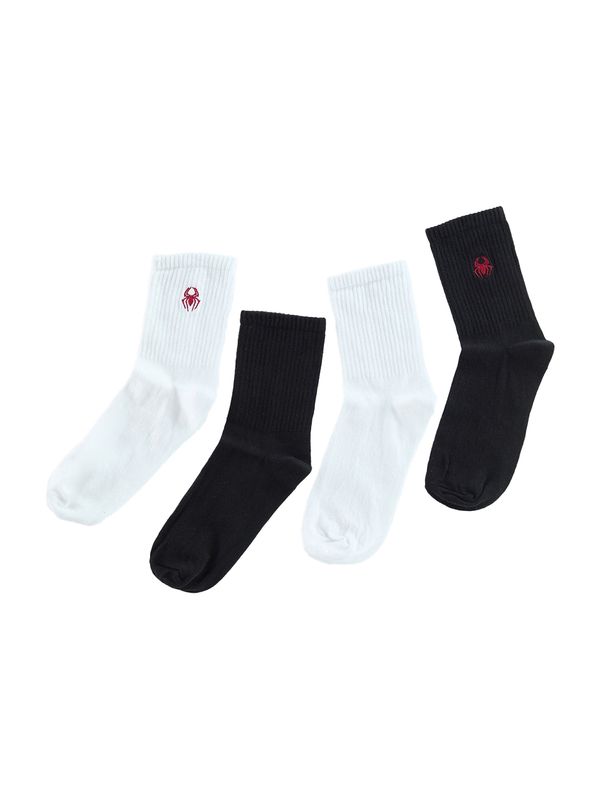 Trendyol Trendyol Čarape  crna / bijela