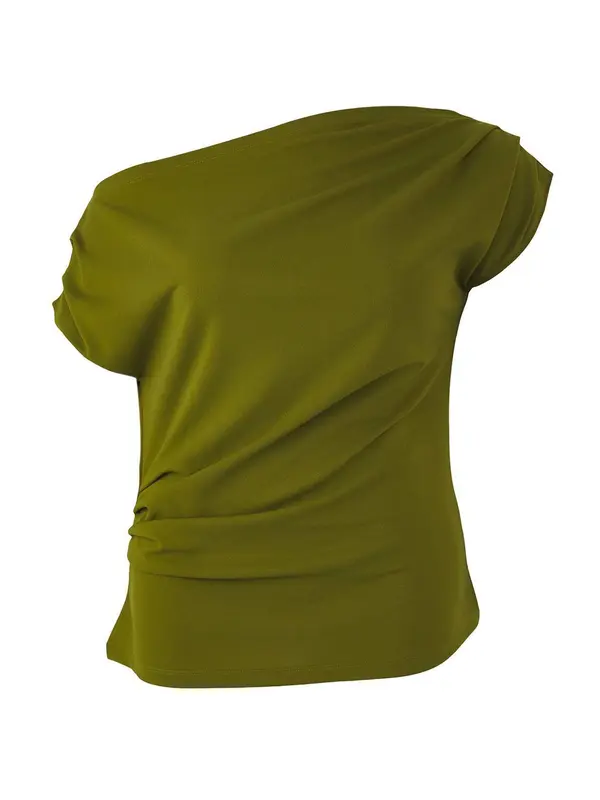 Trendyol Curve Trendyol Curve Majica  kaki