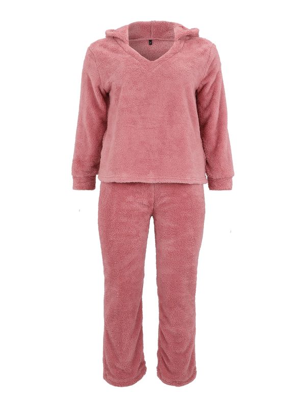 Trendyol Curve Trendyol Curve Pidžama  ružičasta / bijela