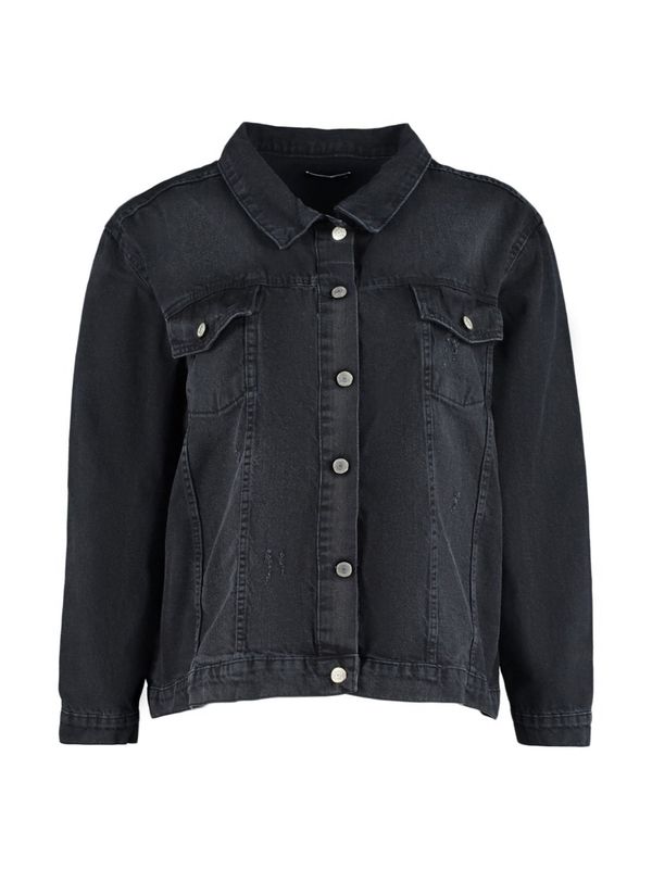 Trendyol Curve Trendyol Curve Prijelazna jakna  antracit siva