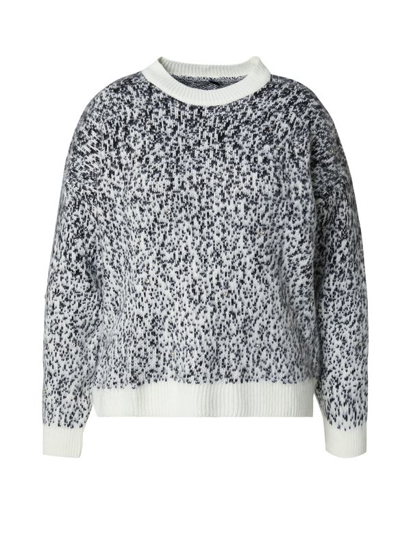 Trendyol Curve Trendyol Curve Pulover  crna / bijela