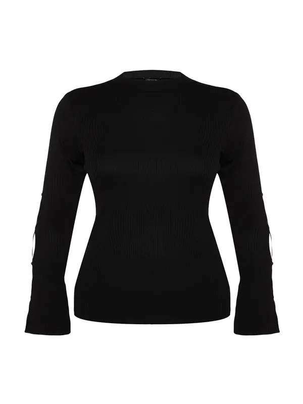 Trendyol Curve Trendyol Curve Pulover  crna