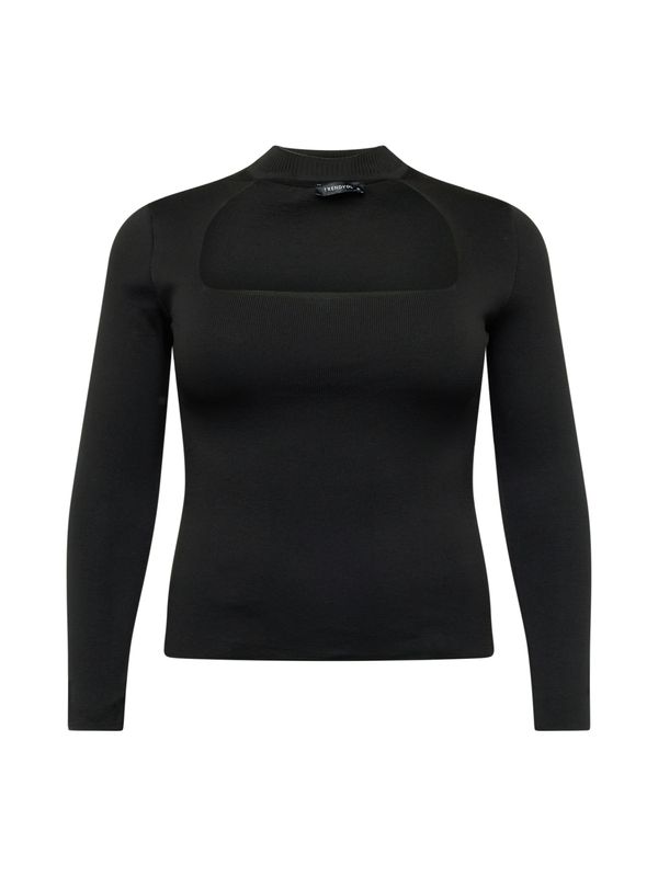 Trendyol Curve Trendyol Curve Pulover  crna