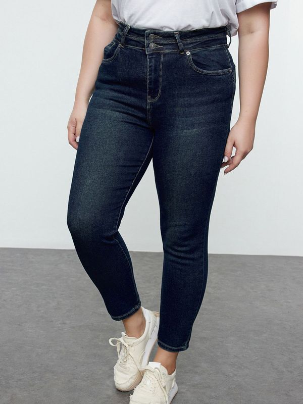 Trendyol Curve Trendyol Curve Traperice  tamno plava